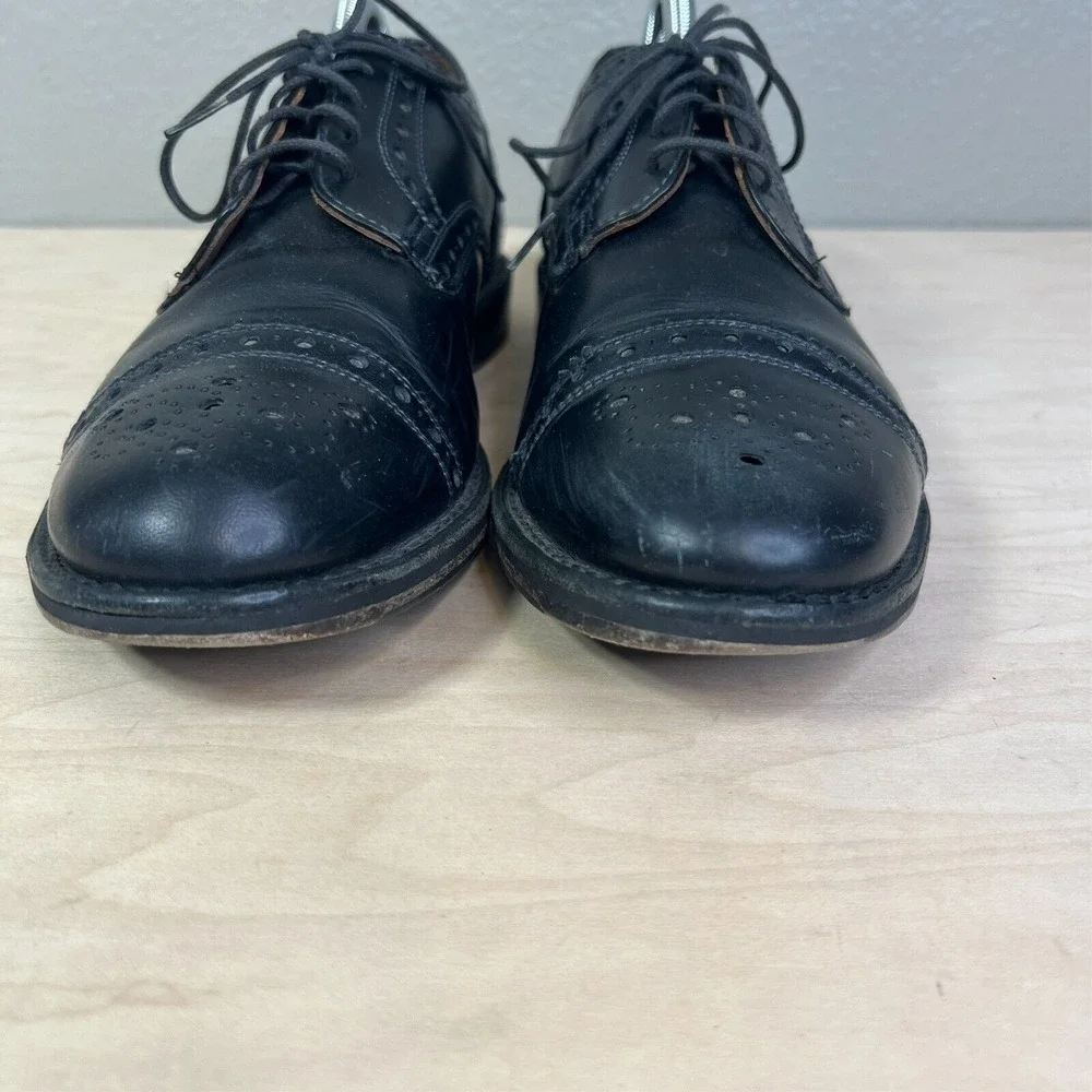 Allen Edmonds Whitney Mens‎ Black Leather  Dress Shoe Size 9 D
